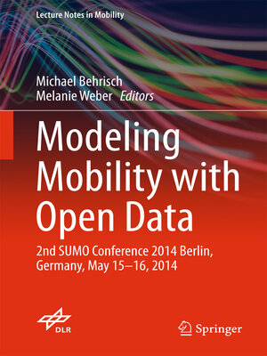cover image of Modeling Mobility with Open Data